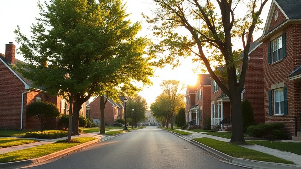Lorton Virginia suburban neighborhood